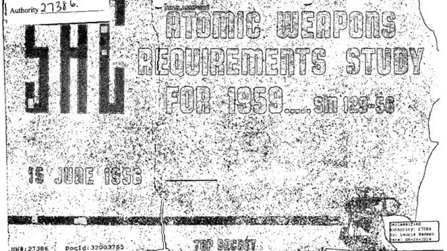 Declassified Cold War files reveal America’s extensive nuclear target list