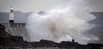 UK weather: Storm Ali brings ‘danger to life’ as 80mph winds hit