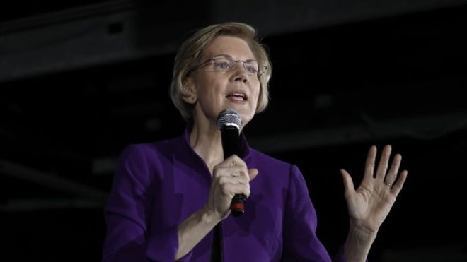 Elizabeth Warren vows to break up tech giants if elected in 2020